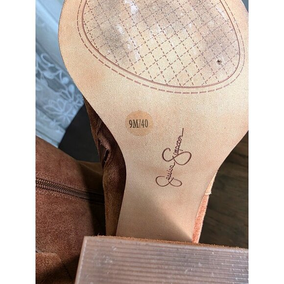 Jessica Simpson Burdete Womens booties size 9 Boots Leather - Picture 13 of 16